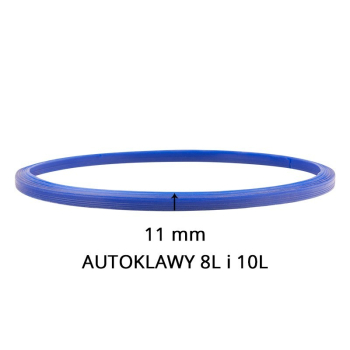 ActivShop USZCZELKA SILIKONOWA DO AUTOKLAWÓW WOSON 10L I 12L NIEBIESKA 11MM